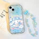 Kuromi & Melody Cartoon Chain Phone Case for iPhone